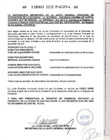 Credencial vigente del representante legal inscrita en el Registro de Comercio